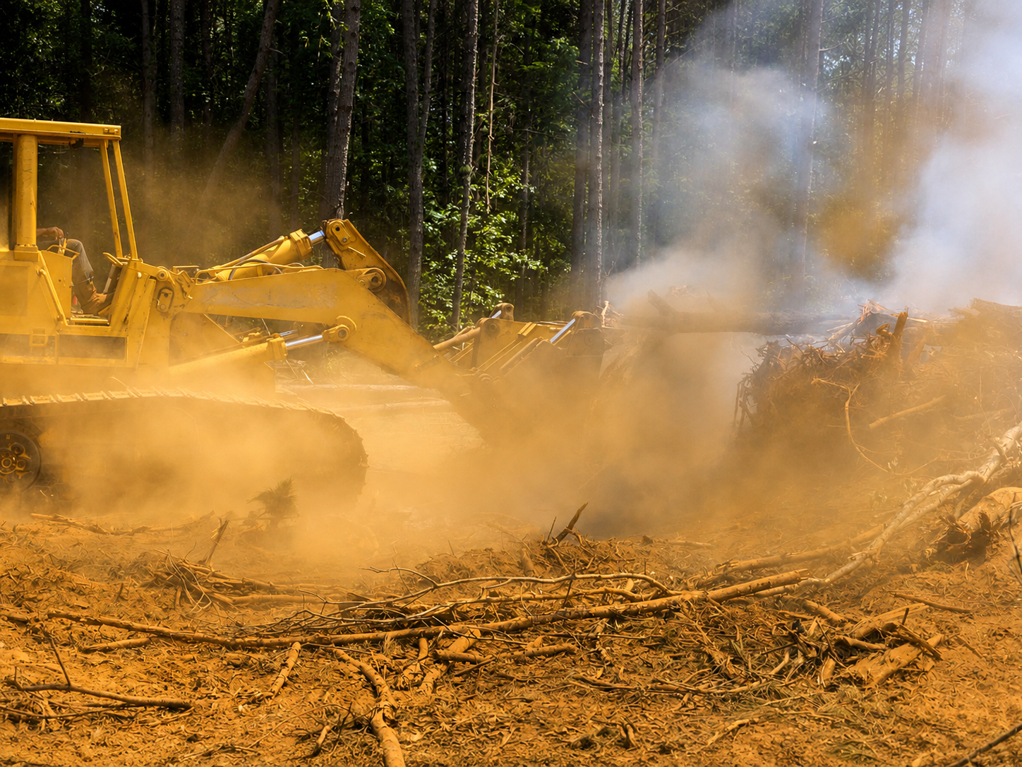 Pertambangan ktg land clearing